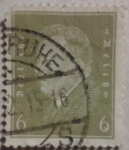 Stamps : Europe : Germany :  presidente pfriedrich ebert.deutfches reich 1931