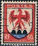Stamps France -  ESCUDOS DE PROVINCIAS. NIZA. Y&T Nº 758