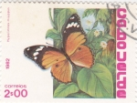Stamps Cape Verde -  Mariposas- Hipolimnas misippus