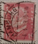 Stamps Germany -  presidente paul von hinderburg.deutfches reich 1931
