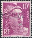 Stamps France -  MARIANNE DE GANDON 1948. Y&T Nº 811