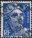 Stamps France -  MARIANNE DE GANDON 1948. Y&T Nº 812