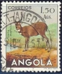 Stamps : Africa : Angola :  Sitatunga