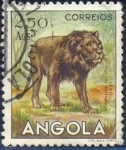 Stamps : Africa : Angola :  León
