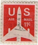 Sellos de America - Estados Unidos -  190 Correo aéreo