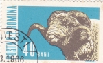 Stamps Romania -  Cabra