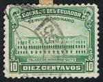 Stamps Ecuador -  PALACIO DE GOBIERNO DE QUITO