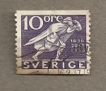 Stamps Sweden -  300 Aniv correo