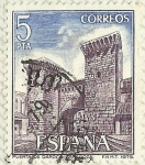 Stamps Spain -  PUERTA DE DAROCA . ZARAGOZA