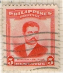 Stamps : Asia : Philippines :  11 Marcelo H. del Pilar