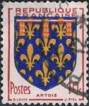 Stamps France -  ESCUDOS DE PROVINCIAS 1951. ARTOIS. Y&T Nº 899
