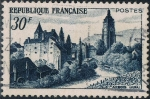 Sellos de Europa - Francia -  TURISMO 1951. VISTA DE ARBOIS (JURA). Y&T Nº 905