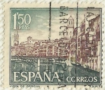 Stamps Spain -  VISTA DE GERONA