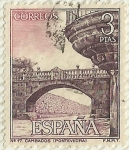 Stamps Spain -  CAMBADOS . PONTEVEDRA