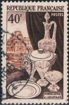 Stamps France -  OFICIOS ARTÍSTICOS. PORCELANA Y CRISTALES. Y&T Nº 972 