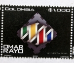Sellos del Mundo : America : Colombia : Omar Rayo