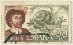 Stamps Spain -  JUAN SEBASTIAN ELCANO