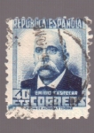 Stamps Spain -  Emilio Castelar