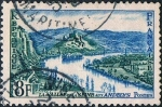 Stamps France -  TURISMO 1954. EL VALLE DEL SENA EN LOS ANDELYS. Y&T Nº 977