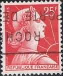 Stamps : Europe : France :  MARIANNE DE MULLER 1955-59. Y&T Nº 1011C
