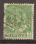 Sellos de Asia - India -  Trimurti.