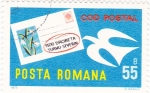 Stamps Romania -  Codigos Postales