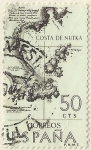 Stamps Spain -  COSTA DE NUTKA