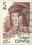 Stamps Spain -  JORGE MANRIQUE
