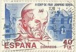Stamps Spain -  II CENTENARIO DE FRAY JUNIPERO SERRA