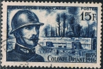 Stamps France -  40º ANIV. DE LA MUERTE DEL CORONEL DRIANT. Y&T Nº 1052
