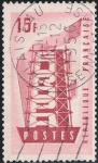 Sellos de Europa - Francia -  EUROPA 1956. Y&T Nº 1076