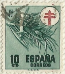 Stamps Spain -  PRO - TUBERCULOSOS