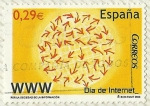 Stamps Spain -  DIA DE INTERNET