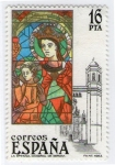 Stamps Spain -  2723-Vidrieras Artísticas-Catedral de Gerona
