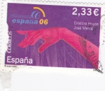 Stamps Spain -  Cristina Hoyos- José mercé         (L)