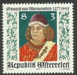 Stamps : Europe : Austria :  Oswald von Wolkenstein