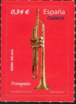 Sellos de Europa - Espa�a -  4549- Instrumentos musicales. Trompeta.