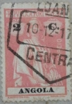 Stamps Portugal -  angola 1914