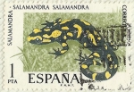 Stamps : Europe : Spain :  SALAMANDRA
