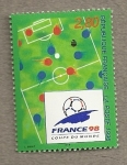 Stamps France -  Copa del Mundo de Futbol