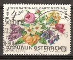 Stamps Austria -  Exposición Internacional de Horticultura-Viena 1974