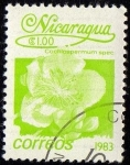 Sellos de America - Nicaragua -  Cochlospermum spec.