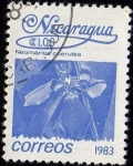 Stamps Nicaragua -  Neomarica coeruela