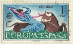 Stamps Spain -  EUROPA CEPT
