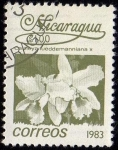 Stamps Nicaragua -  Cartleya fueddemanniana