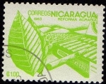 Stamps Nicaragua -  Reforma Agraria : Tabaco