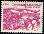 Stamps Nicaragua -  Reforma Agraria : Cafe