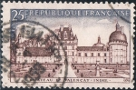 Stamps France -  TURISMO 1957. CASTILLO DE VALENÇAY. Y&T Nº 1128