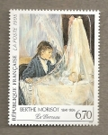 Sellos de Europa - Francia -  Berthe Morisot Le Berceau