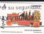 Stamps Spain -  Fundació Museu Valenciá del Joguet- COCHE DE BOMBEROS     (L)